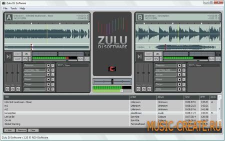 NCH Zulu Masters Edition v2.36 (TEAM LAXiTY) - инструмент dj