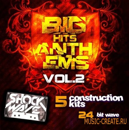 Shockwave Big Hits Anthems Vol 2 (wav midi) - сэмплы House Shockwave Big Hits Anthems Vol 2 (wav midi) - сэмплы House