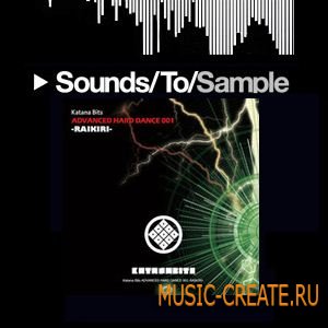 Katana Bits Advanced Hard Dance 01: Raikiri (WAV) - сэмплы Hard Dance