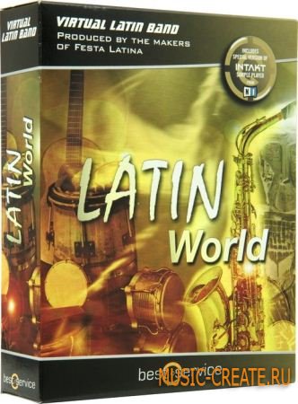 Best Service - Latin World (VSTi DXi RTAS AU HYBRiD DVDR -DYNAMiCS PC/MAC) - звуки латинских инструментов