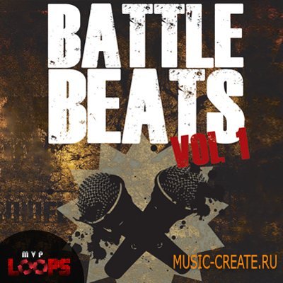 MVP Loops Battle Beats Vol.1 (Wav Rex2 Aiff) - сэмплы Hip Hop