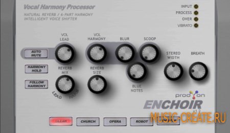 Prodyon Enchoir VST v1.6 ASSiGN - вокальный гармонизатор Prodyon Enchoir VST v1.6 ASSiGN - вокальный гармонизатор