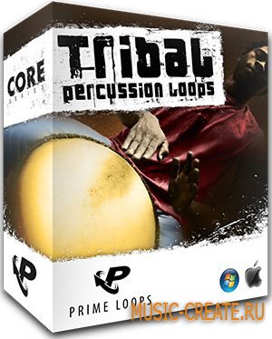 Prime Loops Tribal Percussion Loops (WAV) - сэмплы House, Minimal,  Techno, World, Ethnic