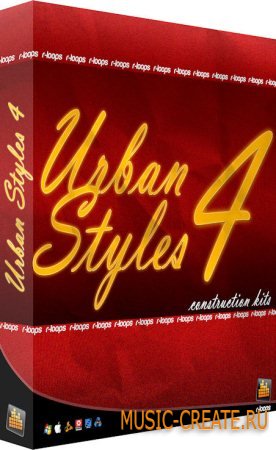 R-loops - Urban Styles 4 (Wav Midi Rex Refill Aiff) - сэмплы RnB, Dirty South, Pop, Hip Hop