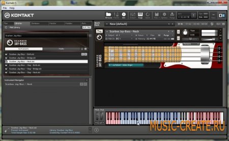 Native Instruments - Scarbee Jay-Bass v1.1.0 (KONTAKT) - библиотека бас гитары