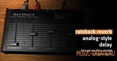 Audio Damage RatSchack Reverb v2.1.0 WiN/MAC (TEAM ASSiGN) - плагин дэлей эффекта Audio Damage RatSchack Reverb v2.1.0 WiN/MAC (TEAM ASSiGN) - плагин дэлей эффекта