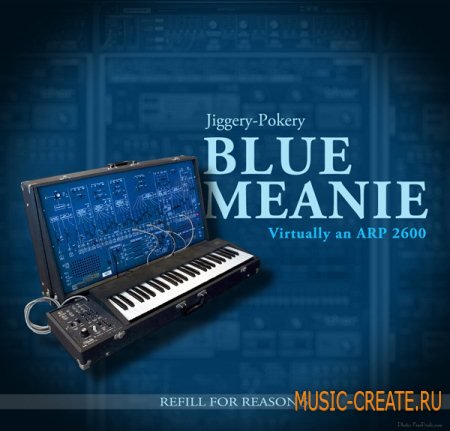 Jiggery-Pokery Blue Meanie: Virtually an ARP 2600 (Reason 5 Thor REFiLL) Jiggery-Pokery Blue Meanie: Virtually an ARP 2600 (Reason 5 Thor REFiLL)