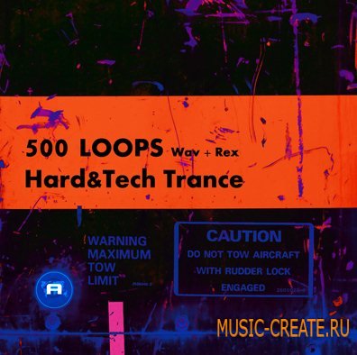 Acid Records - 500 Loops Hard & Tech Trance (WAV REX) - сэмплы Techno, Hard Trance