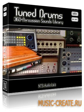 NTS Audio Labs - Tuned Drums (WAV) - сэмплы Techno, Minimal, House, Deep House