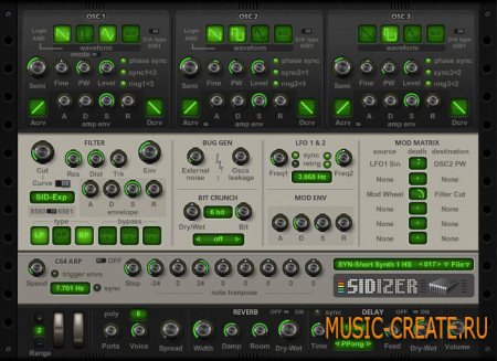 HyperSynth - SIDizer 1.4 (ASSiGN) - синтезатор
