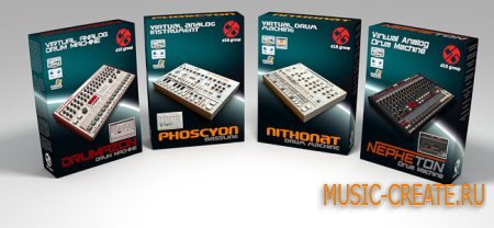 D16 Group Audio Software - Classic Boxes Collection v03 2012 x86 x64 (ASSiGN) - сборка драм машин