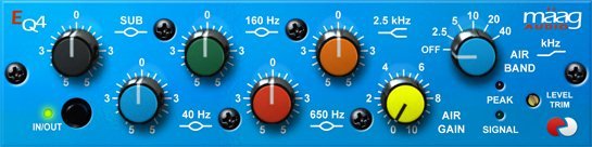 Plugin Alliance - Maag EQ4 VST VST3 RTAS AAX v1.0 x86 x64 (ST3REO) - плагин эквалайзер
