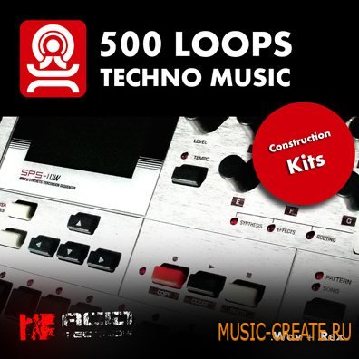 Acid Records - 500 Techno Loops (WAV REX) - сэмплы Techno