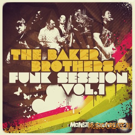 Monster Sounds - Baker Brothers Funk Session Vol. 1 (Multiformat) - сэмплы Funk Monster Sounds - Baker Brothers Funk Session Vol. 1 (Multiformat) - сэмплы Funk