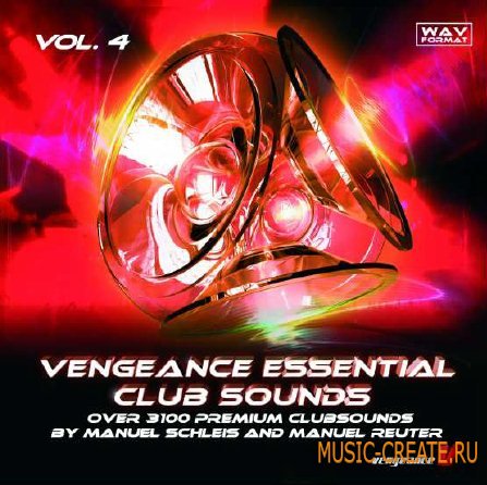 Vengeance Sound - Vengeance Essential Clubsounds Vol 4 (WAV) - клубные сэмплы Vengeance Sound - Vengeance Essential Clubsounds Vol 4 (WAV) - клубные сэмплы