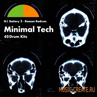 Acid Records - Minimal Tech 40 Drum Kits (N.I Battery 3 / Reason Redrum) - ван-шот сэмплы Acid Records - Minimal Tech 40 Drum Kits (N.I Battery 3 / Reason Redrum) - ван-шот сэмплы
