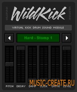 WildKick VSTi - драм сэмплер WildKick VSTi - драм сэмплер