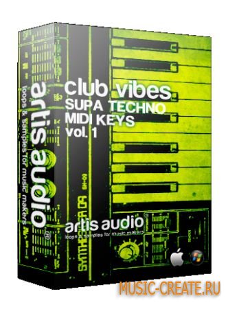 Artis Audio - Club Vibes Supa Techno MIDI Keys Vol 1 (MIDI) Artis Audio - Club Vibes Supa Techno MIDI Keys Vol 1 (MIDI)