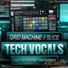 Channel Robot - Grid Machine: Slice - Tech Vocals (KONTAKT) - библиотека вокальных лупов и ван-шотов