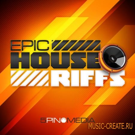 5Pin Media - Epic House Riffs (WAV REX MIDI) - сэмплы Electro House, House