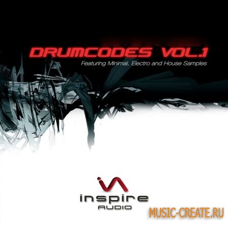 Inspire Audio - Drum Codes Vol.1 (Multiformat) - сэмплы Minimal, Electro, Tech House
