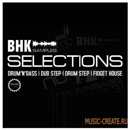 Industrial Strength Records - BHK Selections (WAV / NI Massive Presets) - сэмплы Drum And Bass, DubStep, DrumStep, Fidget house