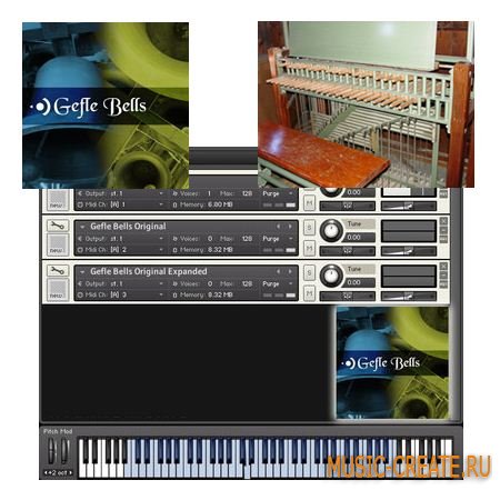 Precisionsound - Carillion - Gefle Bells (KONTAKT) - библиотека звуков колоколов Gefle Precisionsound - Carillion - Gefle Bells (KONTAKT) - библиотека звуков колоколов Gefle