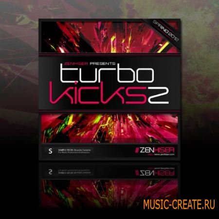 Zenhiser - Turbo Kicks 2 (WAV) - сэмплы Dubstep, Electro House, Big Room House, Breaks