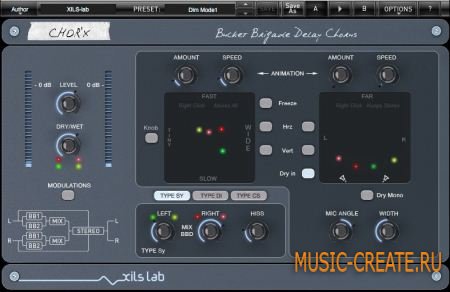 XILS-lab - ChorX v1.0.1 VST x86 - плагин хорус XILS-lab - ChorX v1.0.1 VST x86 - плагин хорус