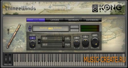 Kong Audio - Chineewinds VSTi v 1.8.4 (peace-out) - древняя китайская бамбуковая флейта Kong Audio - Chineewinds VSTi v 1.8.4 (peace-out) - древняя китайская бамбуковая флейта