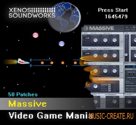 Xenos Soundworks - Videogame Mania - пресеты Massive Xenos Soundworks - Videogame Mania - пресеты Massive