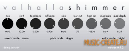ValhallaDSP - ValhallaShimmer v1.0.2 WIN & OSX (WIN & OSX Incl Keygen-AiR) - плагин реверберации