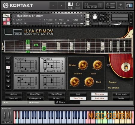 Ilya Efimov - LP Guitar LP Strum (KONTAKT) - библиотека гитары Ilya Efimov - LP Guitar LP Strum (KONTAKT) - библиотека гитары
