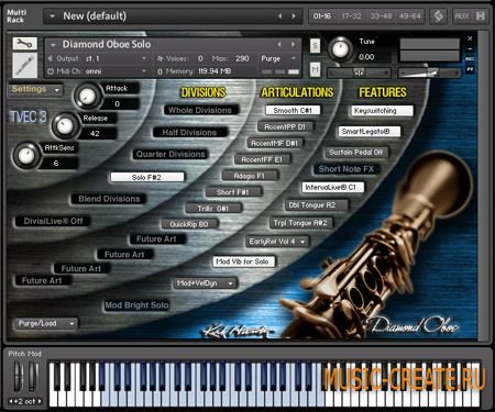 Kirk Hunter Diamond Woodwinds Complete (KONTAKT) - библиотека деревянных духовых инструментов