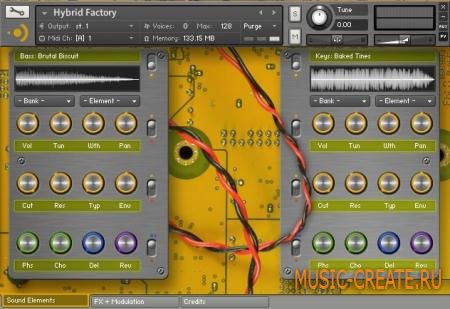 Precisionsound - Hybrid Factory (KONTAKT) - библиотека синтезаторных звуков Precisionsound - Hybrid Factory (KONTAKT) - библиотека синтезаторных звуков