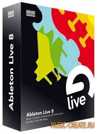 Ableton - Live v8.3 + Max4Live + Crack (WIN) - секвенсор  / виртуальная студия