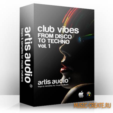 Artis Audio - From Disco to Techno (WAV MIDI Apple Loops) - сэмплы Disco, Nu-Disco