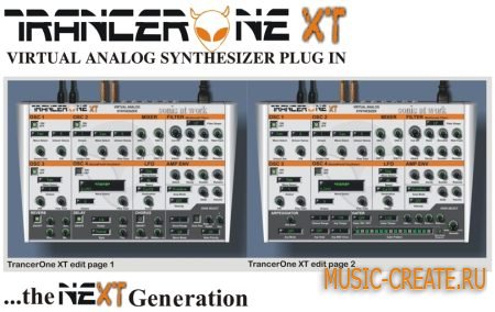 Sonic At Work - TrancerOne XT v1.0 (TEAM R2R) - синтезатор Sonic At Work - TrancerOne XT v1.0 (TEAM R2R) - синтезатор