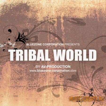 Bluezone Corporation - Tribal World (WAV) - сэмплы ударных