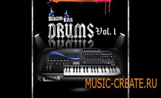Blazin Kits - Drums Vol 1 (WAV) - драм сэмплы