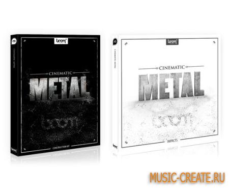 BOOM Library - Cinematic Metal Construction Kit (WAV) - сэмплы Metal