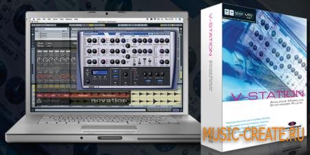 Novation - V-Station 2.3 (TEAM R2R) - аналоговый синтезатор