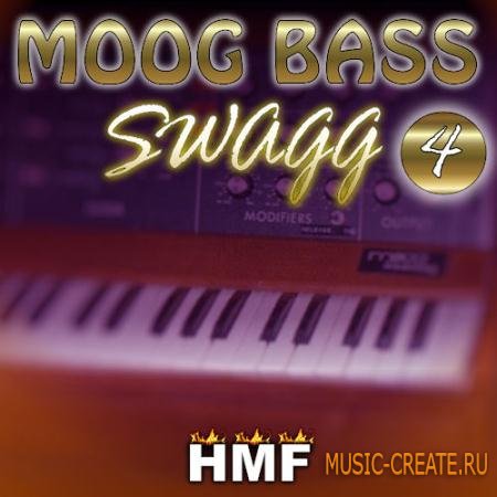 Hot Music Factory - Moog Bass Swagg 4 (WAV-MIDI-REASON NN19 & NN-XT) - сэмплы Jazz