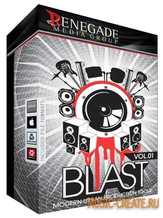 Renegade Media - Blast Vol 1 (ACID/WAV/REX/AiFF/ReFiLL) - сэмплы hip hop, R&B, dirty south, urban pop Renegade Media - Blast Vol 1 (ACID/WAV/REX/AiFF/ReFiLL) - сэмплы hip hop, R&B, dirty south, urban pop