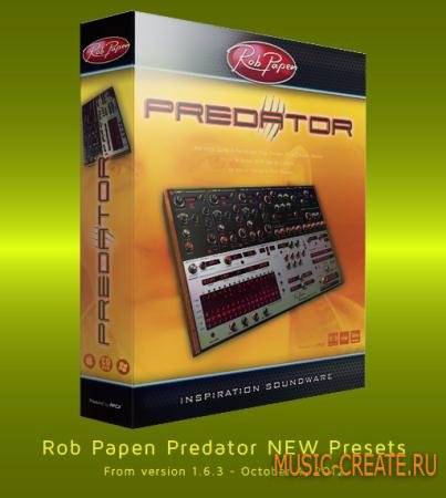 Rob Papen NEW Presets - October 4, 2012 Rob Papen NEW Presets - October 4, 2012