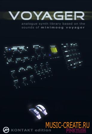 Pinknoise - Voyager Kontakt Edition v1.41 (Kontakt DVDR-KRock) - библиотека звуков Minimoog Voyager Pinknoise - Voyager Kontakt Edition v1.41 (Kontakt DVDR-KRock) - библиотека звуков Minimoog Voyager