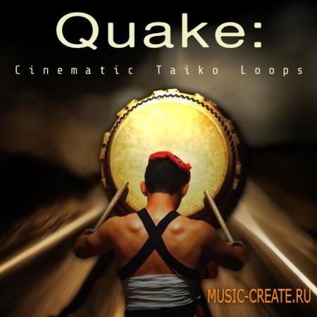 Big Fish Audio - QUAKE Cinematic Taiko Loops (WAV REX AIFF) - сэмплы барабана Тайко