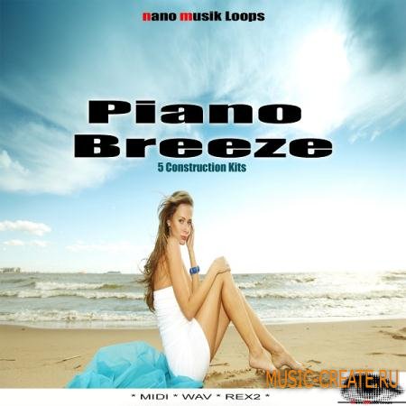 Nano Musik Loops - Piano Breeze (WAV REX2 MIDI) - сэмплы фортепьяно