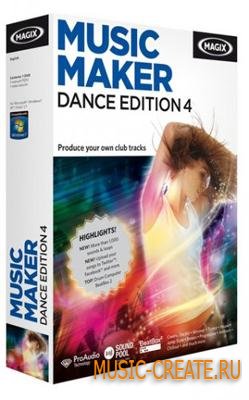 MAGIX - Music Maker Dance Edition 4.v6.0.0.6 (Incl Keygen Farewell Release-DI) - виртуальная студия