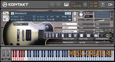 Lyrical Distortion - Silverburst Direct (KONTAKT DVDR) - библиотека электрогитары Silverburst Lyrical Distortion - Silverburst Direct (KONTAKT DVDR) - библиотека электрогитары Silverburst